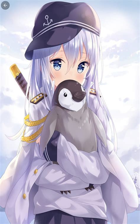 cute penguin anime|penguin anime girl.